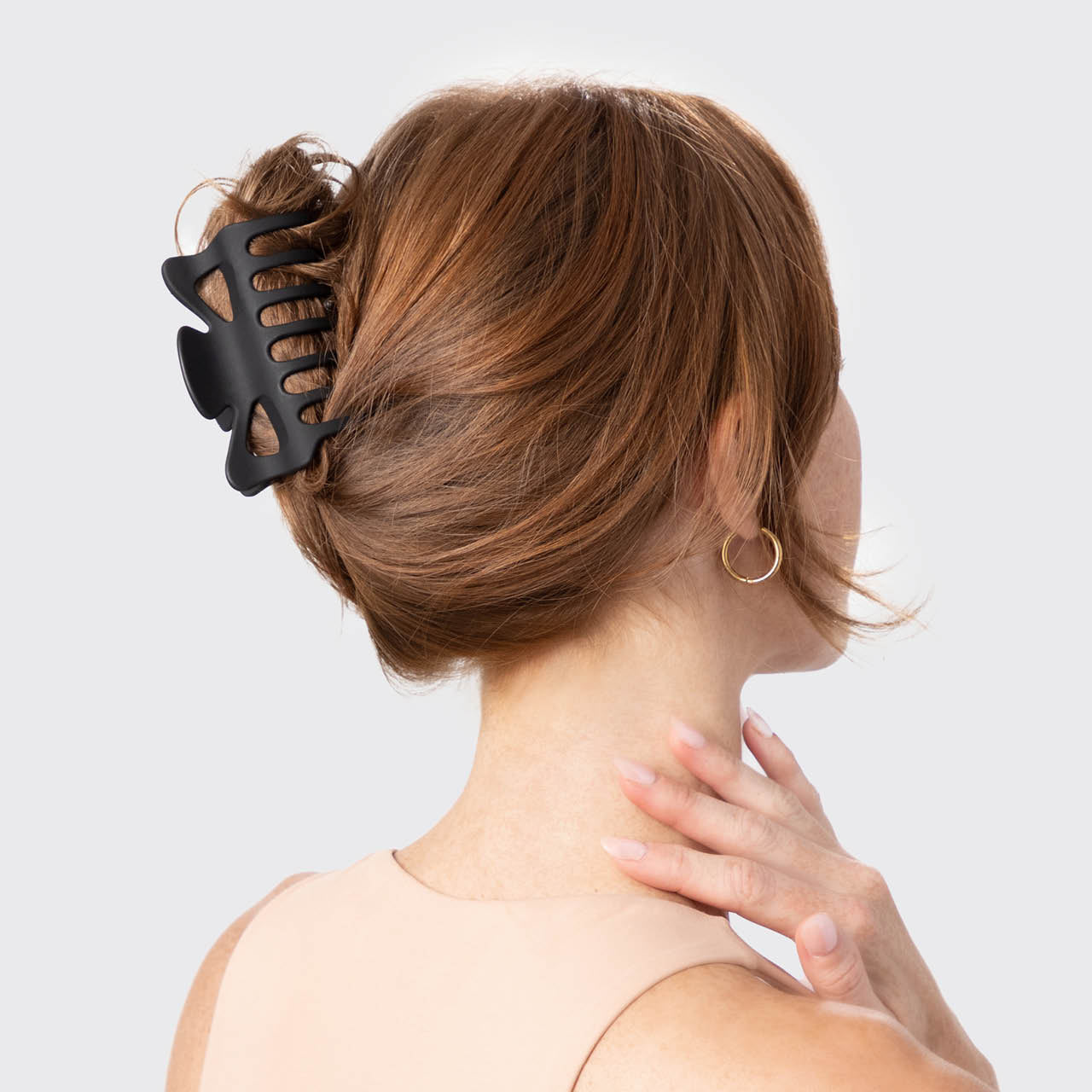 Black & Tort Claw Clips 2pc Set - Large - Image 3