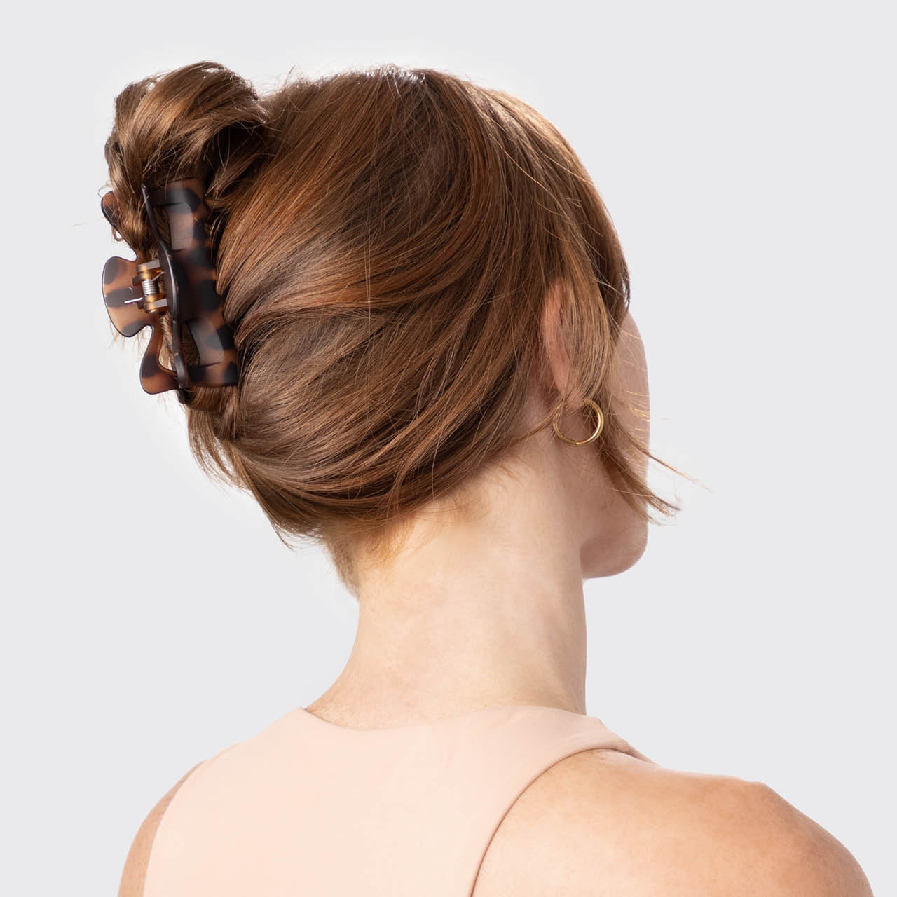 Black & Tort Claw Clips 2pc Set - Large - Image 5