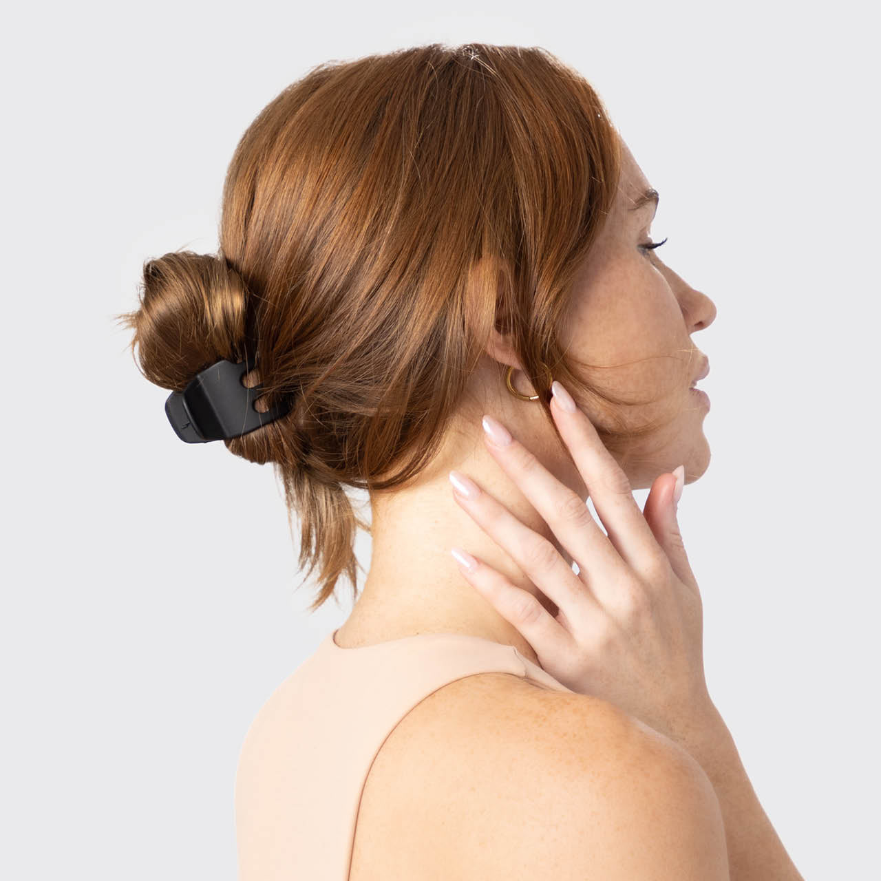 Black & Tort Claw Clips 2pc Set - Medium - Image 5