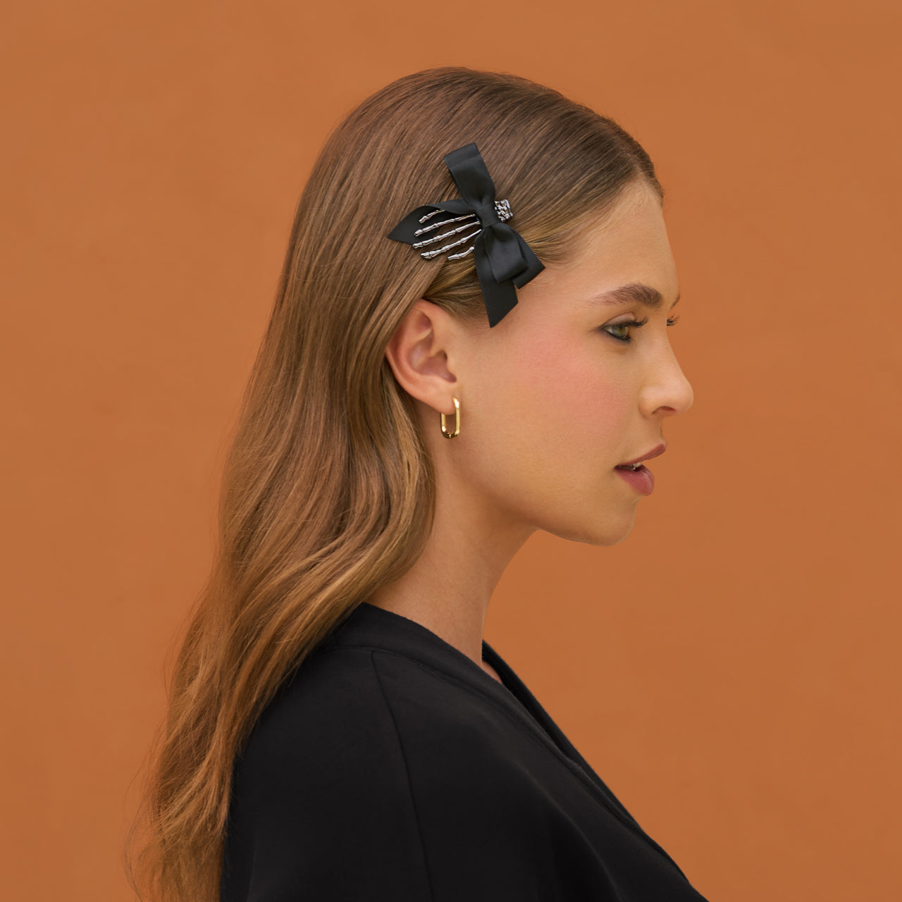 Alternative view of Skeleton Flat Claw Clips