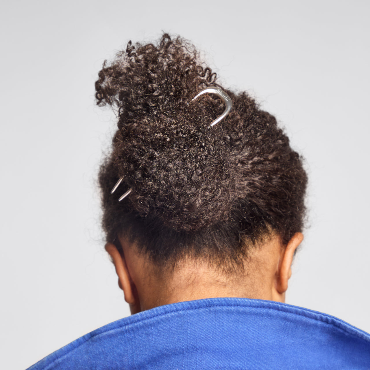 Silver French Hair Pin - Image 5