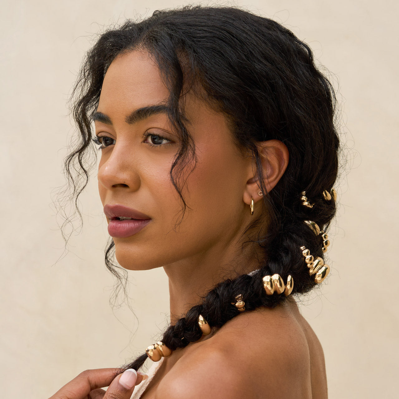 Alternative view of Gold Metal Pony Pins