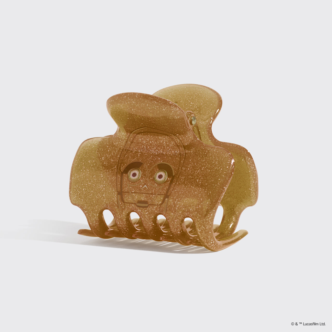 Star Wars & Kitsch Glitter Cloud Clip in C-3PO - Image 5