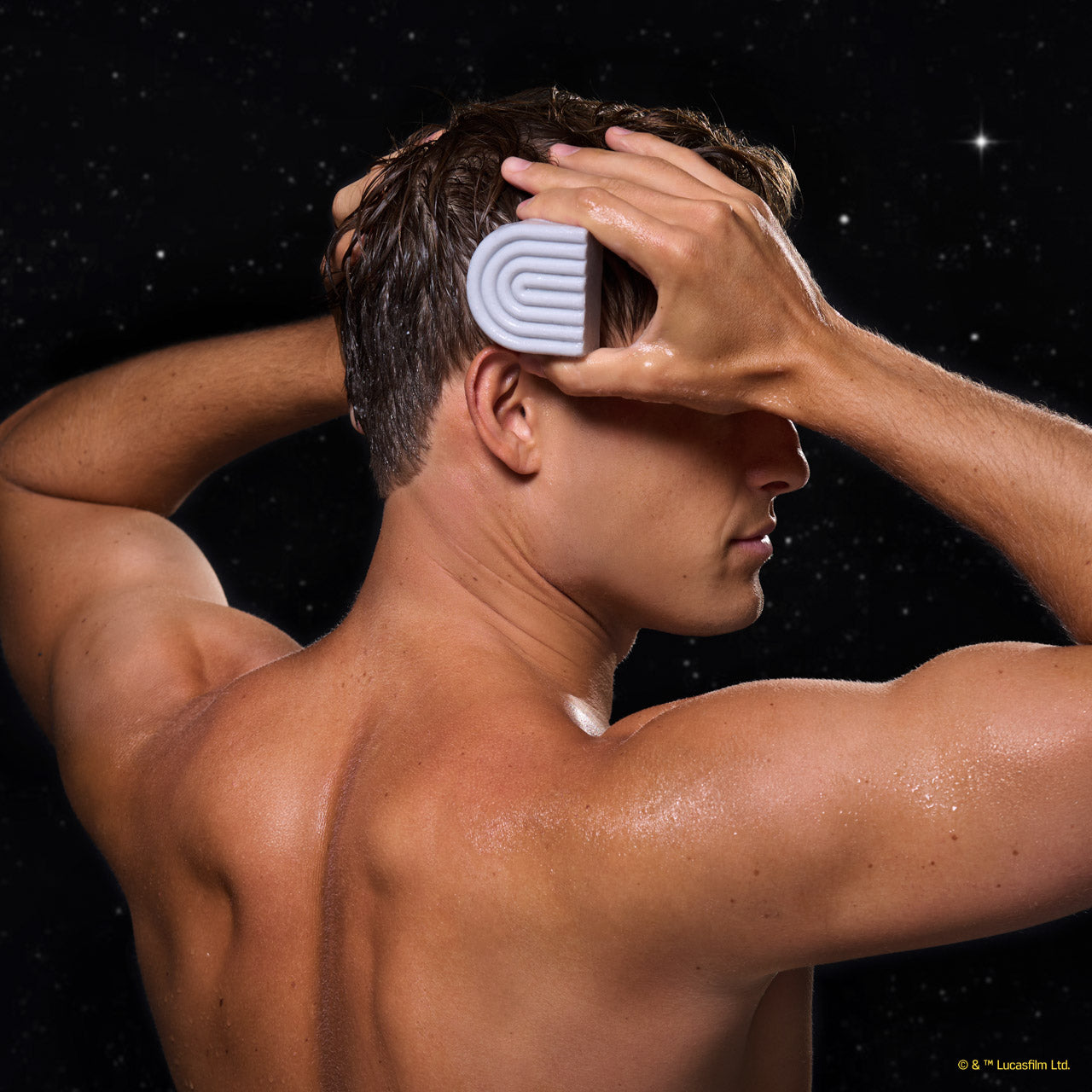 Star Wars & Kitsch Rice Water Protein Strengthening Solid Conditioner - R2-D2 - Image 3