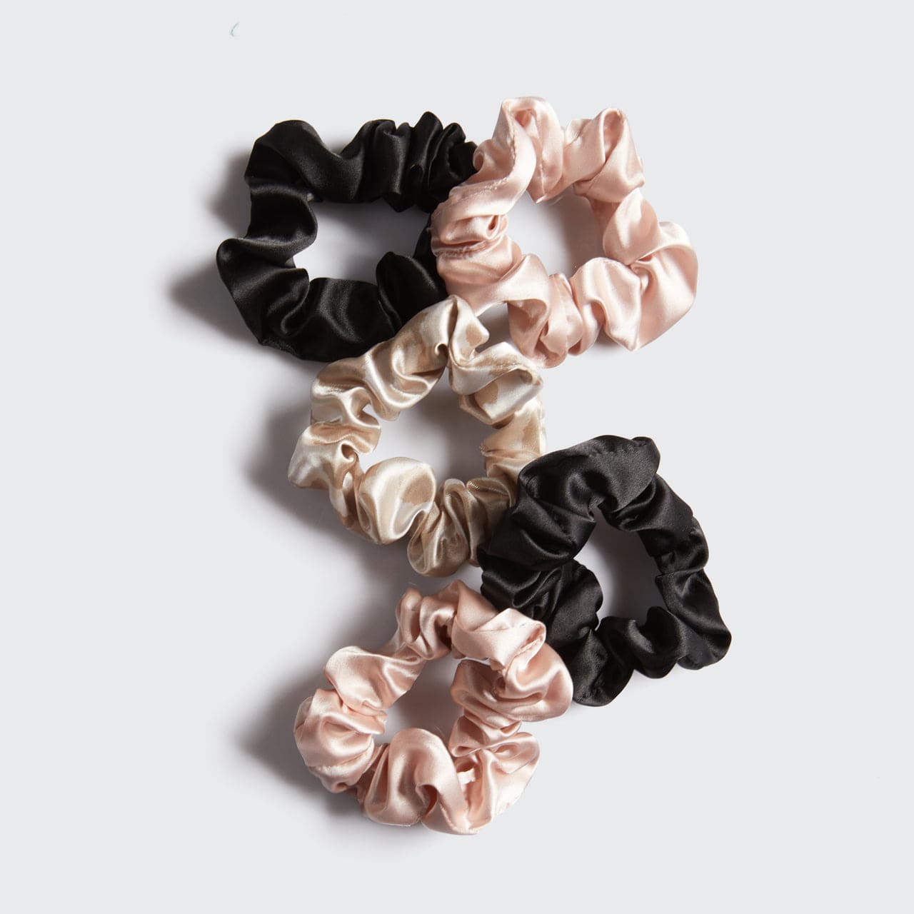 Satin Sleep Scrunchies 5pc Set - Image 2