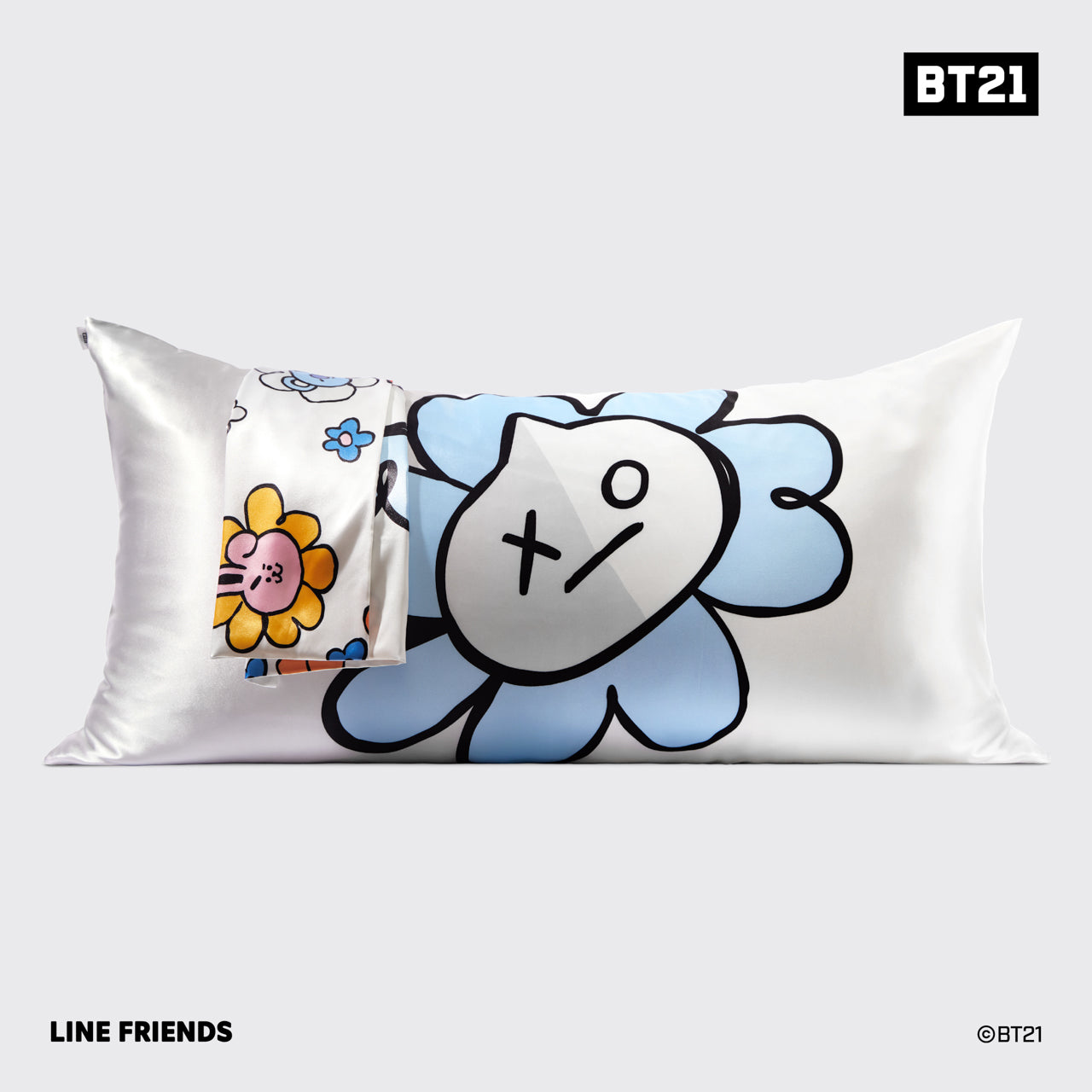 Kitsch x BT21 Satin Pillowcase in VAN - King - Image 6