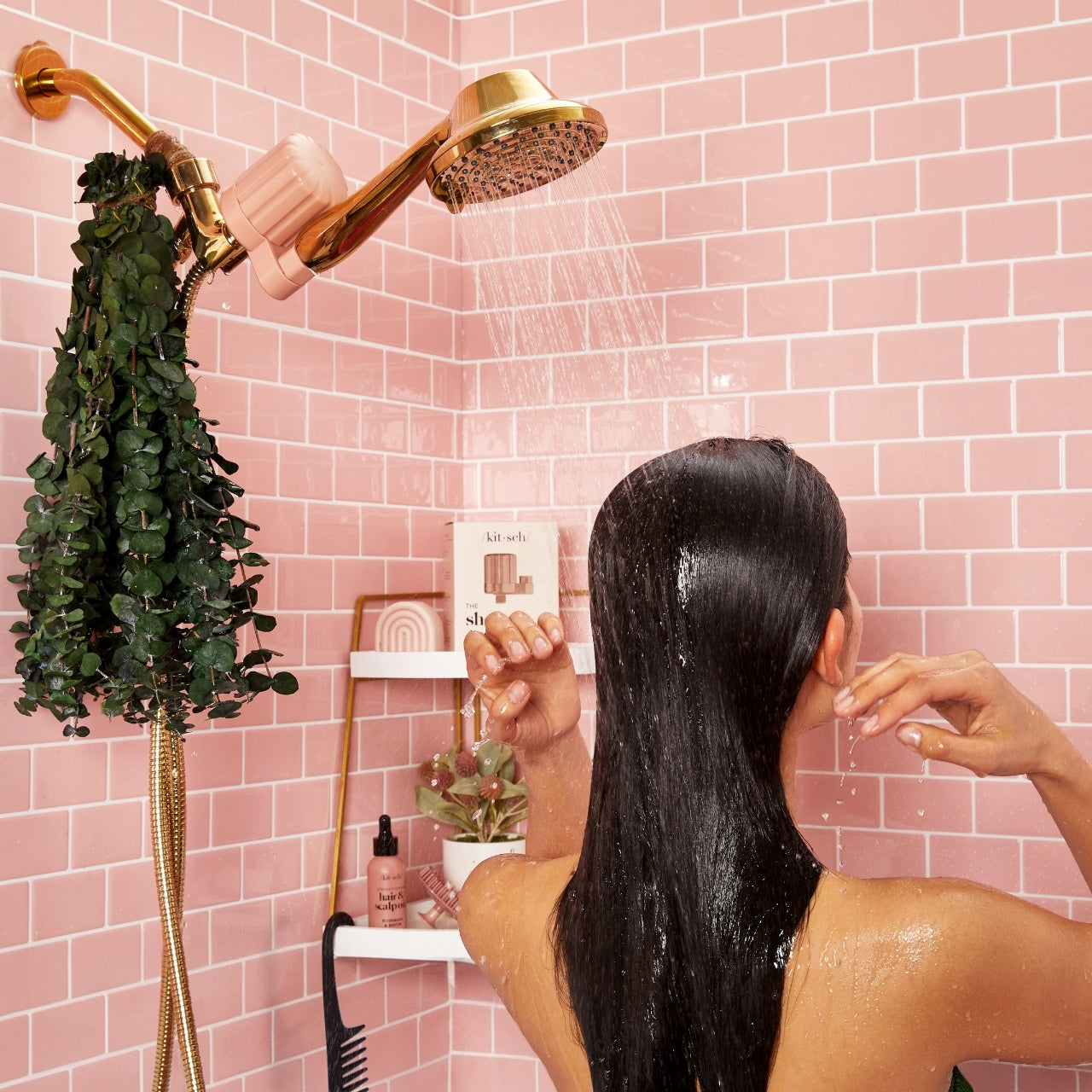 Terracotta Shower Filter - Image 3