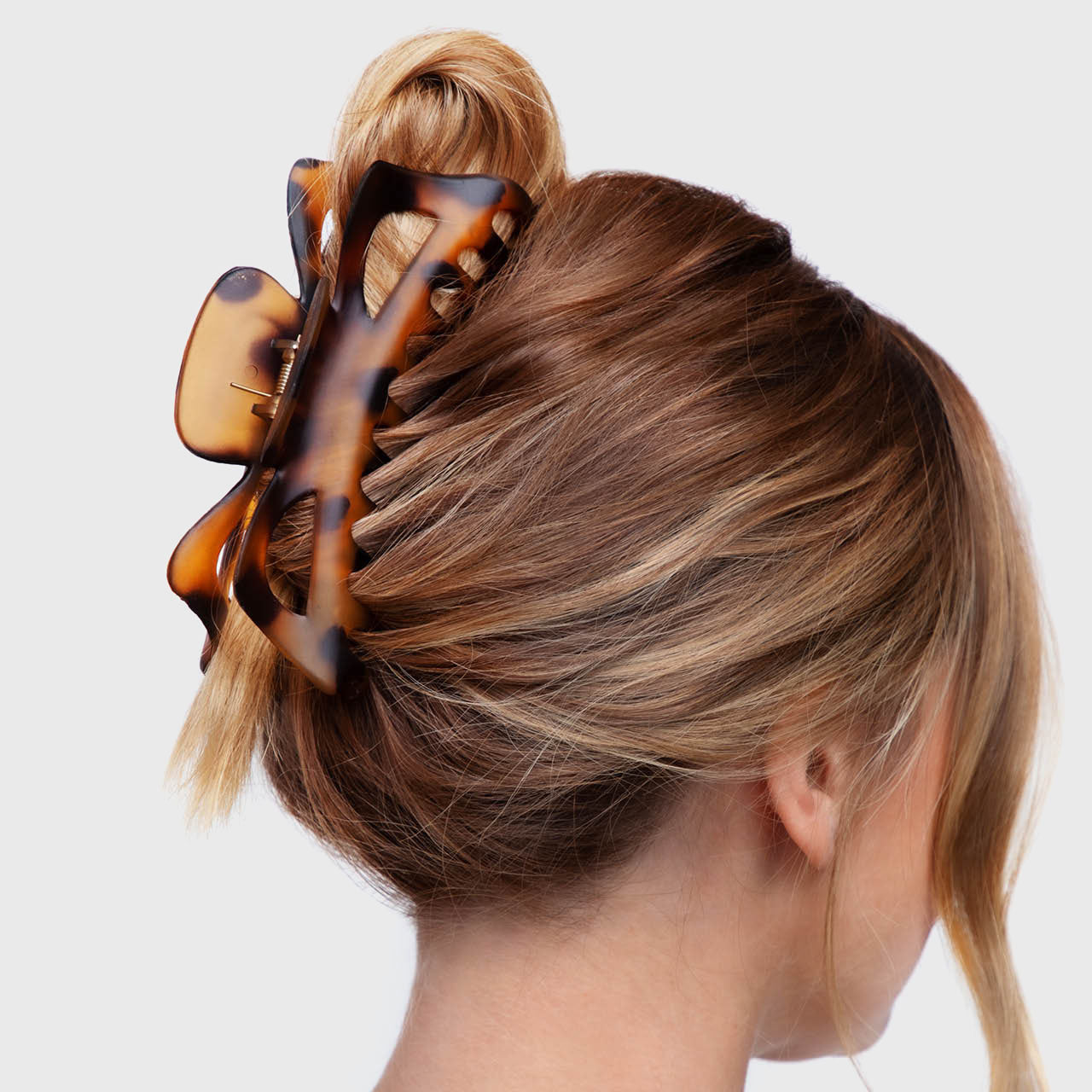 Black & Tort Classic Claw Clips 2pc Set - Jumbo - Image 5