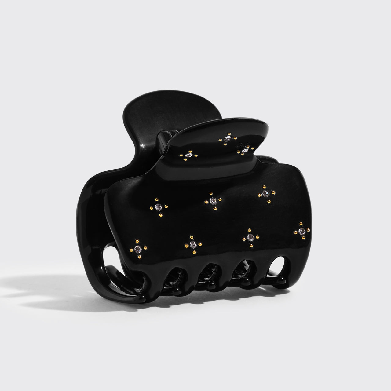 Black Rhinestone Cloud Claw Clip - Image 4