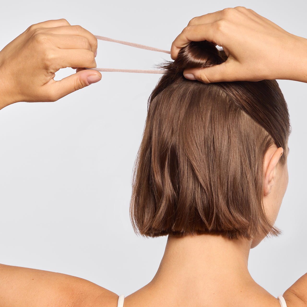 Rosewood Seamless Hair Elastics 8pc Set - Image 3