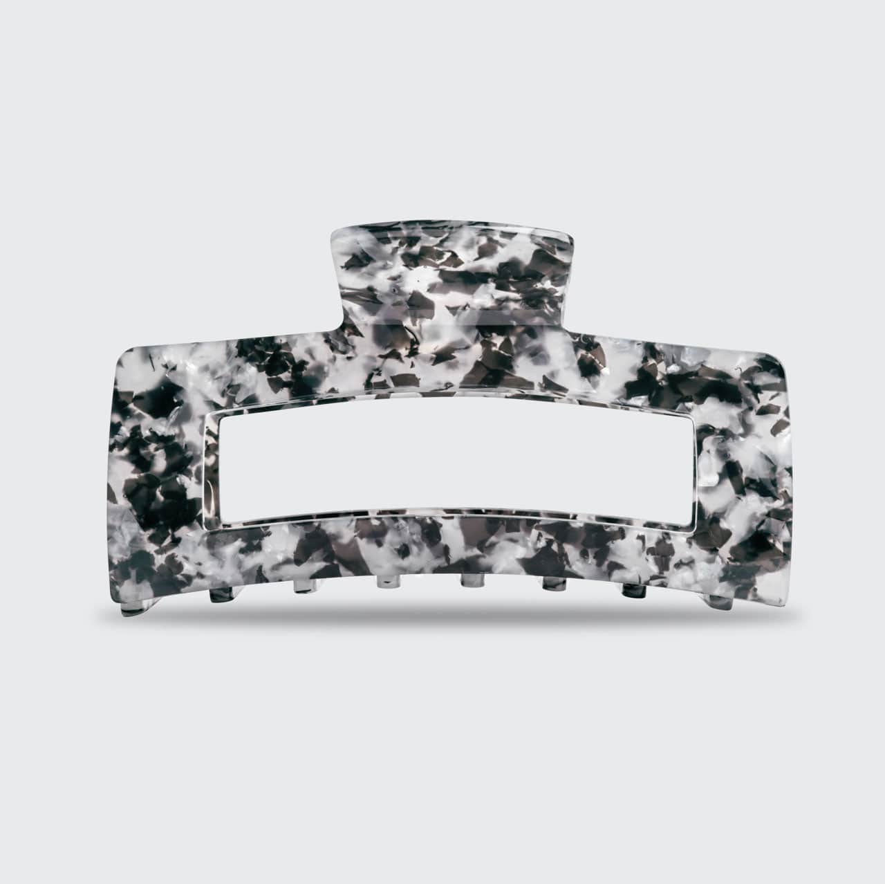 Black Marble Jumbo Claw Clip - Image 4