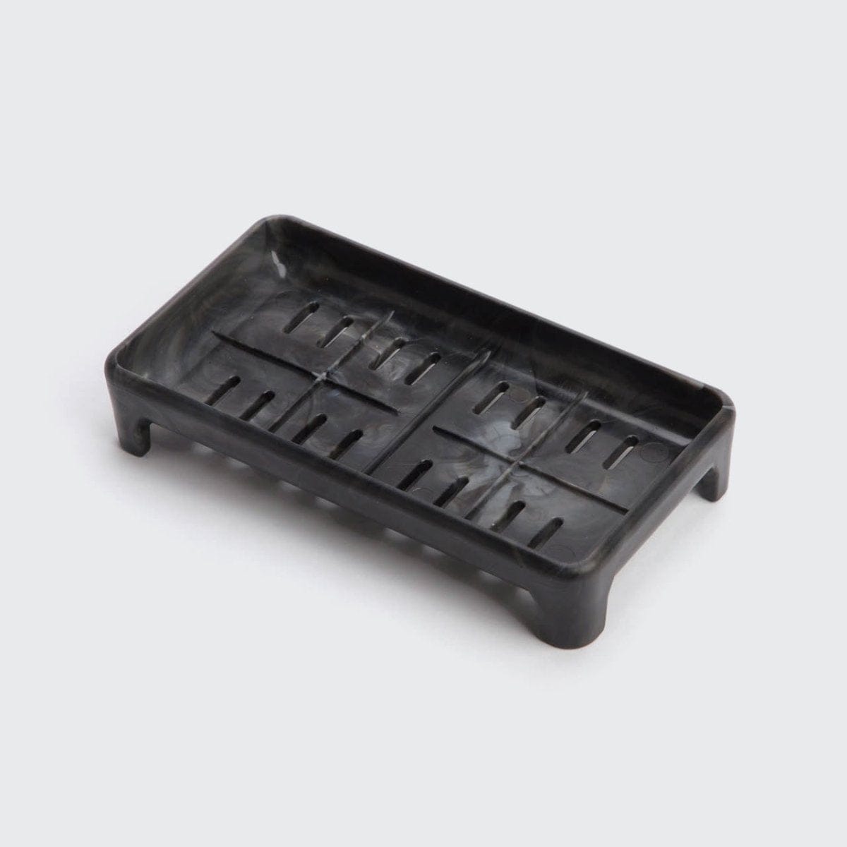 Black Self Draining Soap Dish - Image 4